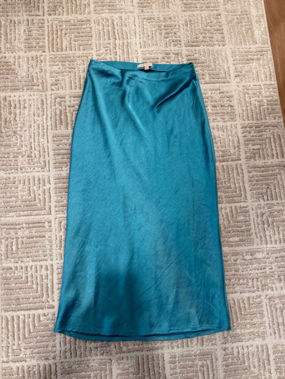 VICI Silky Teal Midi Skirt (matching tank available)
